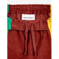 Bobo Choses Color Block Corduroy Straight Pants